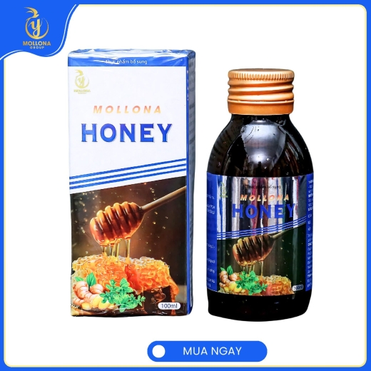 HONEY Mollona – Tốt Cho Hệ Hô Hấp Giảm Sưng Viêm Họng