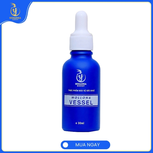 VESSEL Mollona – Hỗ trợ Bền Sạch thành mạch, Giảm Giãn Tĩnh mạch, Tốt Cho Phổi